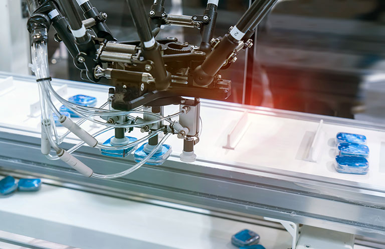 パラレルリンクロボットの使用例