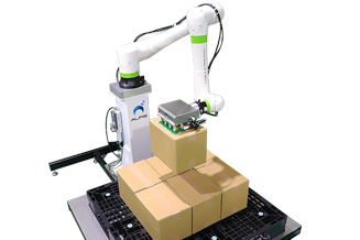 ロボットパレタイズシステム（パレット積み付け自動化）